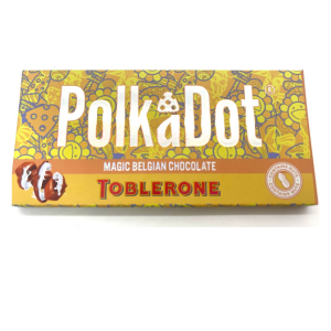 PolkaDot Toblerone Chocolate Bar